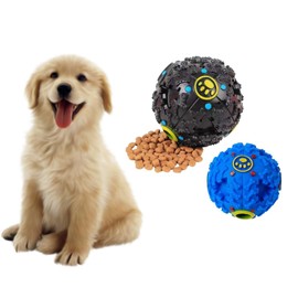 2 Pcs-Spiky Dog Ball | Dog Treat Dispensing Ball, Dog Balls for Aggressive Chewers, Giggle Ball for Dogs, Giggle Dog Ball, Spiky Ball Toy, Balls for Cat