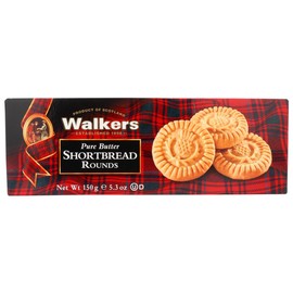 Walkers Shortbread Rounds, 5.3-Ounce Boxes (Pack of 12)