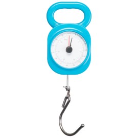 Brandsseller Analogue Luggage Scales with Hooks for Travel Suitcases up to 32 kg / 70 lb - Blue
