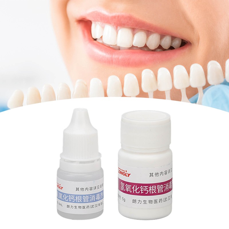 Dental Canal Root Calcium Hydroxide Cleaning Kit Deep Cleansing Safe