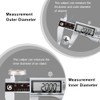 KETOTEK Digital Caliper, Electronic Vernier Caliper 150 mm/6 inch Stainless