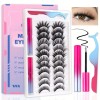 Unbranded False Eyelash Mixed Set | Lightweight Natural, Glam &