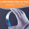 Yowfond 1 Piece Ultra Thin 0.1mm Curved Spudger Pry Blade