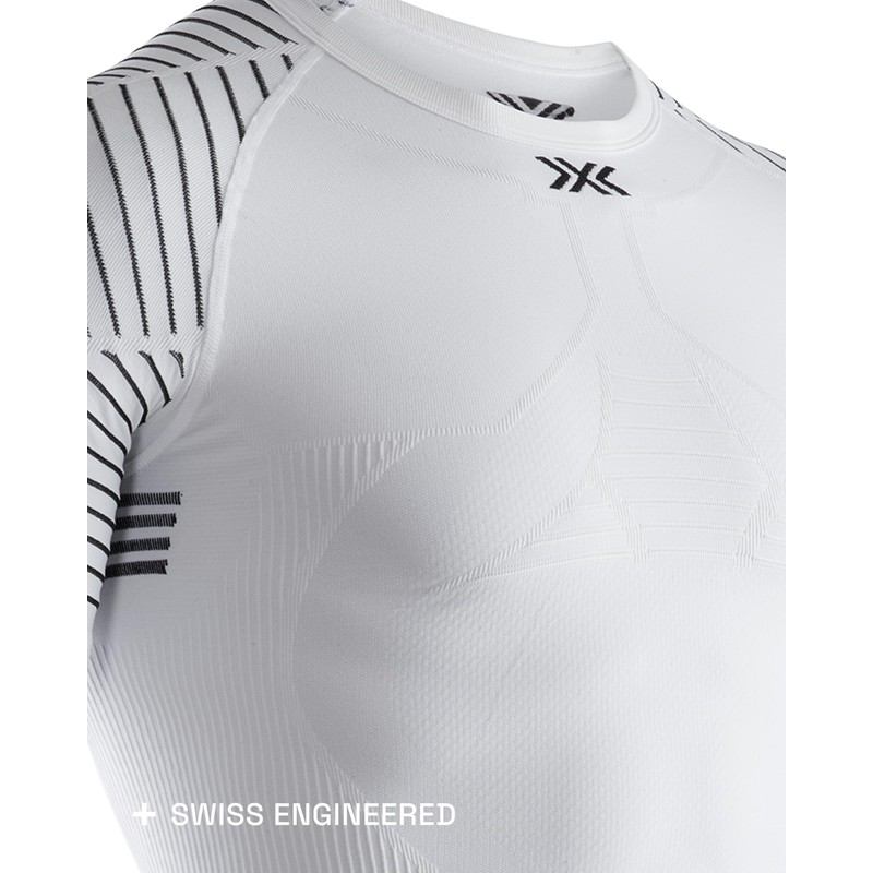 X-Bionic® Invent 4.0 Athletic T-Shirt Men Compression Base Layer White
