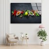 Myphotostation Spices Kitchen Wall Art Tempered Glass Wall Art 16x16''