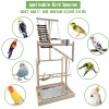 Hamiledyi 4 Layers Large Bird Playground 32" H Pet Parrot