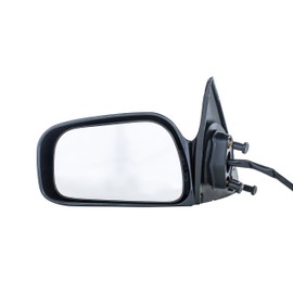 Driver Side Mirror for USA Built Toyota Camry (1997 1998 1999 2000 2001) Unpainted Non-Heated Non-Folding Power Adjusting Outside Rear View Replacement Door (VIN #'s Starting With 1 Only) TO1320131