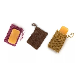 Corazón Verde 3 Estropajos Naturales Fibra (ixtle) Maguey