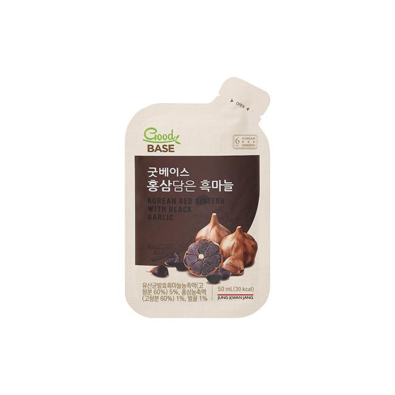 GoodBase [Jeongmol] Goodbase Black Garlic with Red Ginseng 50ml*30 packs