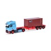 Herpa modello camion Mercedes-Benz eActros ProCabin BigSpace autoarticolato container 20