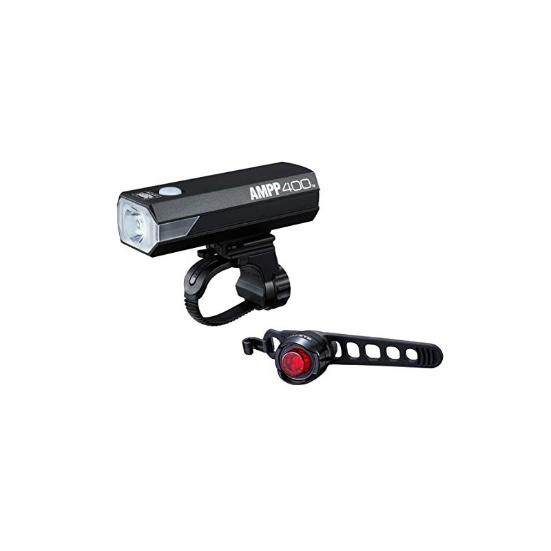 Cateye AMPP 400 Light Set,Black