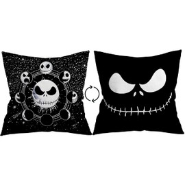 18x18 in Decorative Pillowcase Valentine Day Reversible Throw Pillow Cover Gifts for Gothic Room Couch Sofa Decor, Gifts for Women Men, Couples