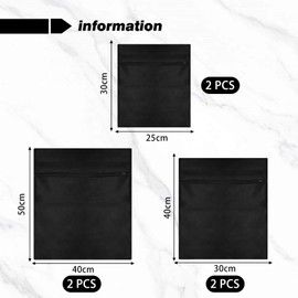 TVSVKWE 6 Pieces Of Laundry Mesh Bag, Anti-Deformation Laundry Bag, Washing Guard Bag, Durable Laundry Bag, Washing Machine Accessories.