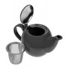 Olympia Cafe Teapot in Charcoal with Removable Filter - Stoneware