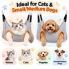 Adjustable Polyester Pet Grooming Hammock Sling for Cat and Small