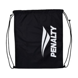 Penalty Gym Bag – Lightweight & Durable Sports Duffel, Spacious Main Compartment, Adjustable Shoulder Strap, Water-Resistant Material, Versatile for Travel & Fitness, Black & White, L, Soccer