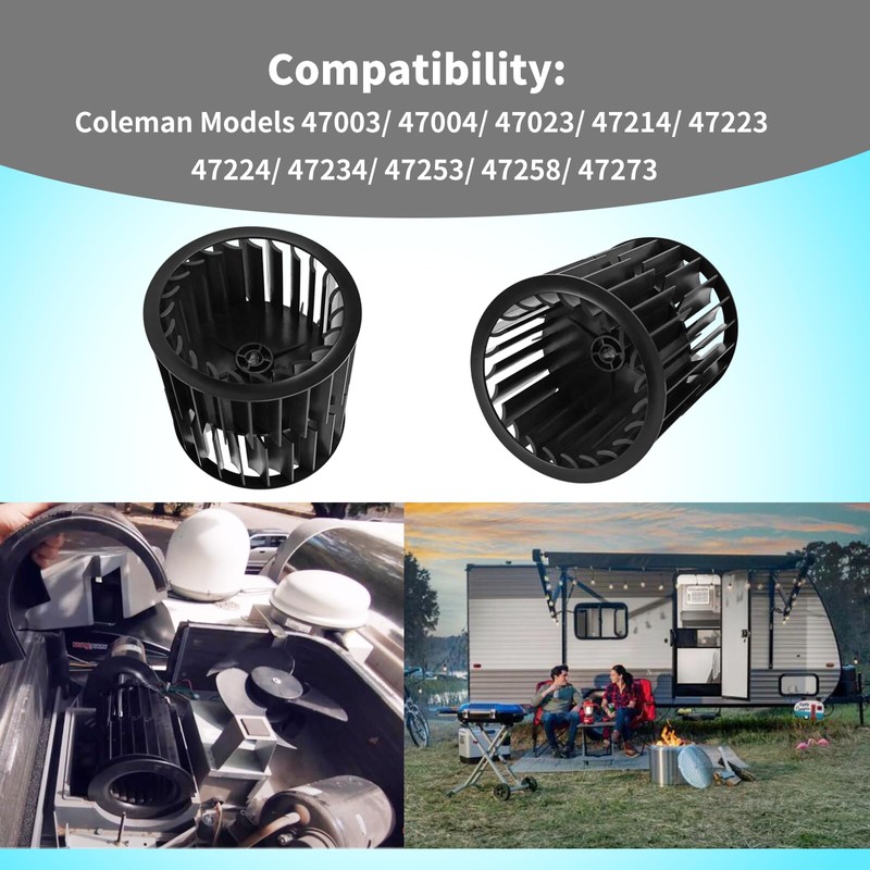 Upgraded Air Conditioner Blower Wheel 1472A1191 Compatible with Coleman Mach