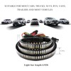MUQIDA Tailgate Light Bar, 59 Inch Triple Row LED Strip