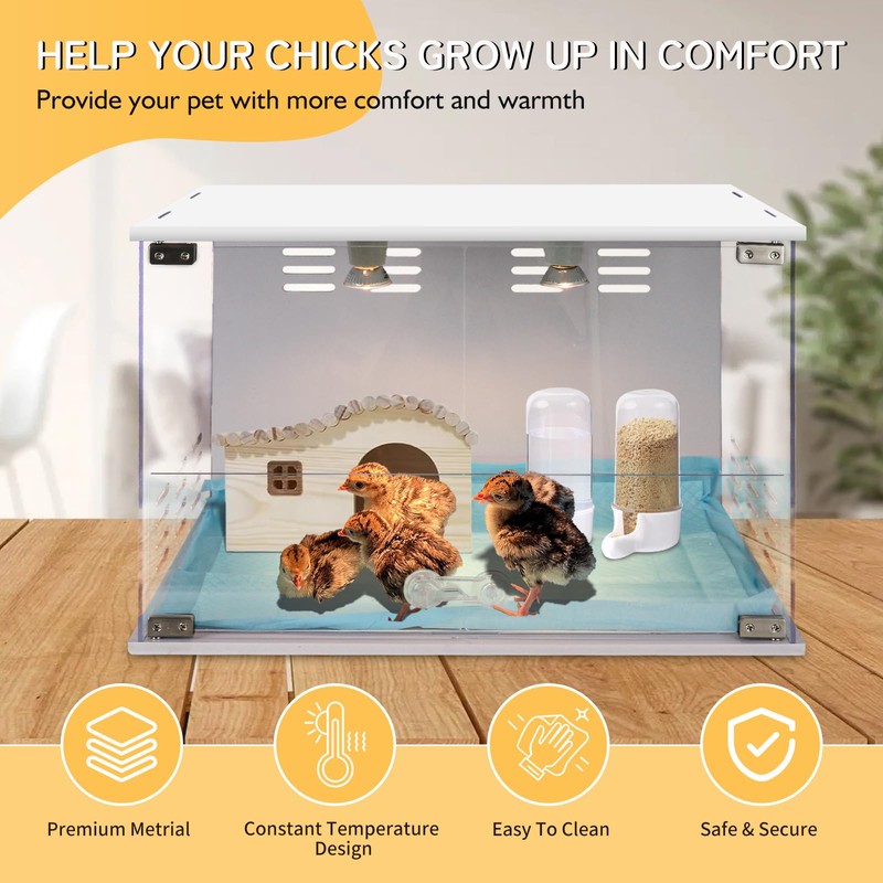 HKDQ Chick Brooder Brooder Box for Chicks Incubator for Chicks