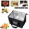 16/28/50L Insulated Food Delivery Bag Pizza Takeaway Thermal Bag Storage,