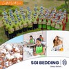 SGI bedding 32" Queen Split Top Flex Head Sheet 100%