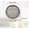 Prostko Ltd Stainless Steel Air Vent Cover with Insect Mesh