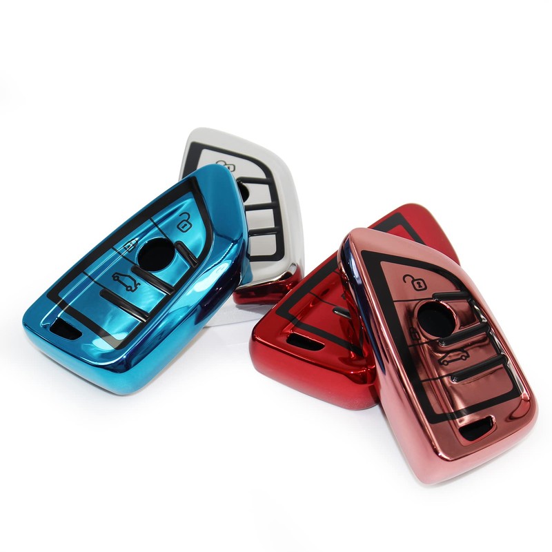 Car Key Case for 3-Button Car Key TPU Protective Case