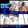Woanger 3 Pcs LED Bike Lights for Night Riding Bicycle