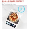 BOMATA 0.1g High Precision Food Scale, USB Rechargeable, 13lb Digital