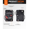BULVACK 40Amp Circuit Breaker for Boat Trolling Motor Marine ATV