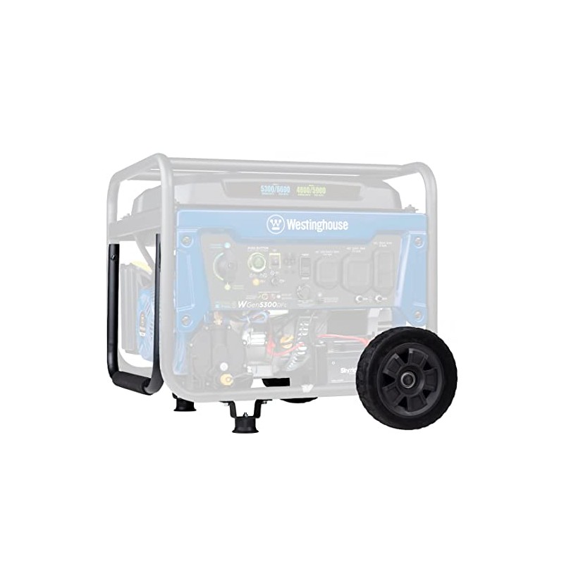 Westinghouse Outdoor Power Equipment WGen5300 Series Portable Generator Never-Flat Wheel