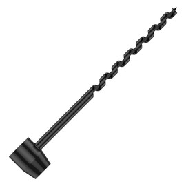 Abizarch Bushcraft Hand Drill Carbon Steel Manual Auger Drill Portable Manual Survival Drill Bit Self-Tapping Survival Wood Punch Tool for Outdoor Camping Hiking Jungle Adventure(10 * 230)