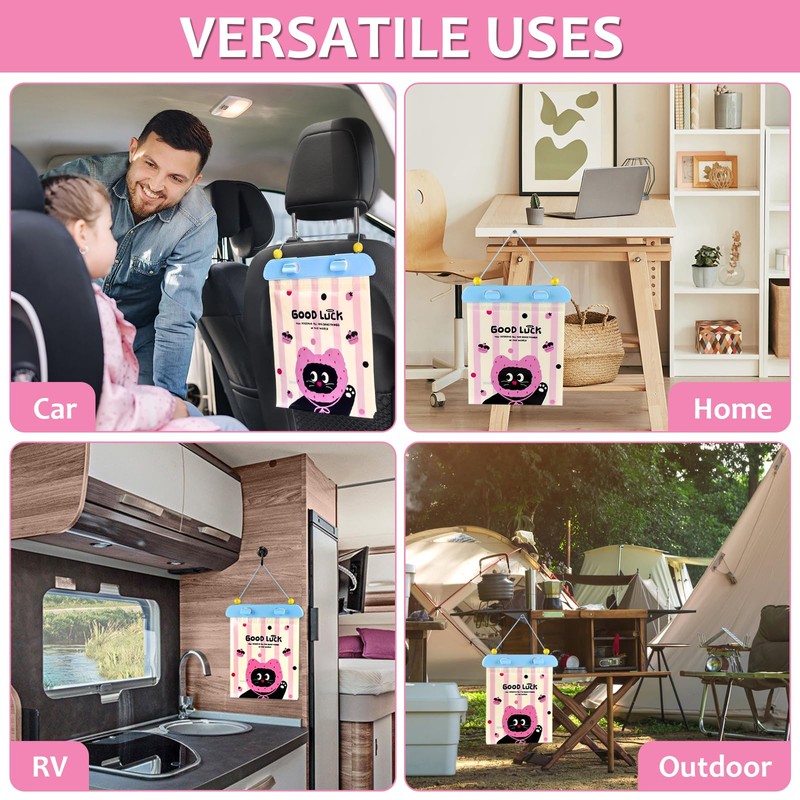 Accmor Disposable Car Trash Bag, 20 Pcs Car Garbage Bag