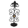 Wall Candle Holders Retro Diamond Encrusted Candlestick for Living Room