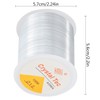 100m Elastic String Bead Cord for Bracelets, Crystal String Stretch