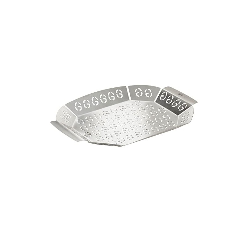 Genius A17047 BBQ Grill Basket XL, Stainless Steel