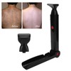 Electric Back Hair Shaver Trimmer USB Folding DoubleSided Body Hair