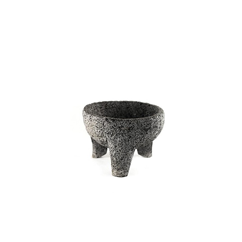 Molcajete de Piedra Negra / Black Stone Mortar & Pestle