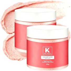 KOEC Azucar Glow Exfoliator Facial Sugar Scrub 2PCS,Limpieza Facial Profunda Y Exfoliación,Apto Para Pieles Sensibles 100g