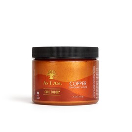 As I Am As I Am Curl Color - Copper - 6 ounce - Color and Curling Gel - Temporary Color - Medium Hold - Vegan & Cruelty Free