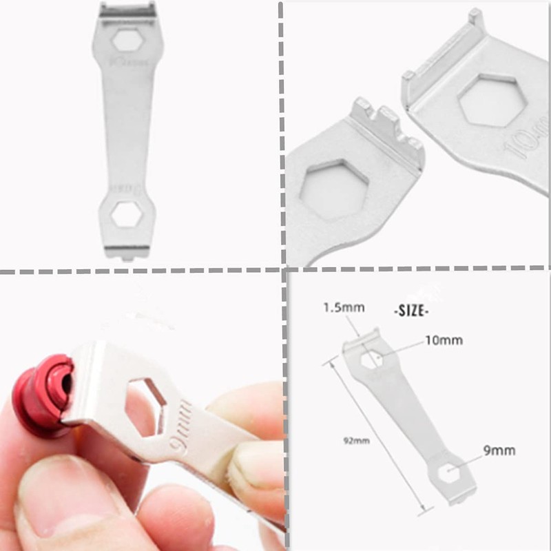 YBEKI Chainring Bolts for Road MTB Bicycle Single Chainring and