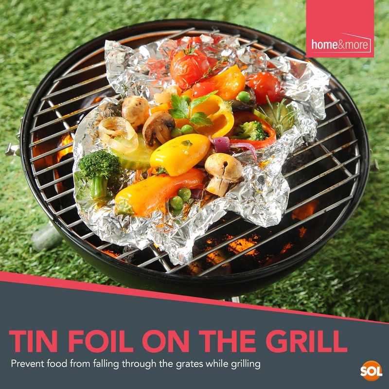 4pk Tin Foil Roll | 32M Aluminium Kitchen Foil Roll