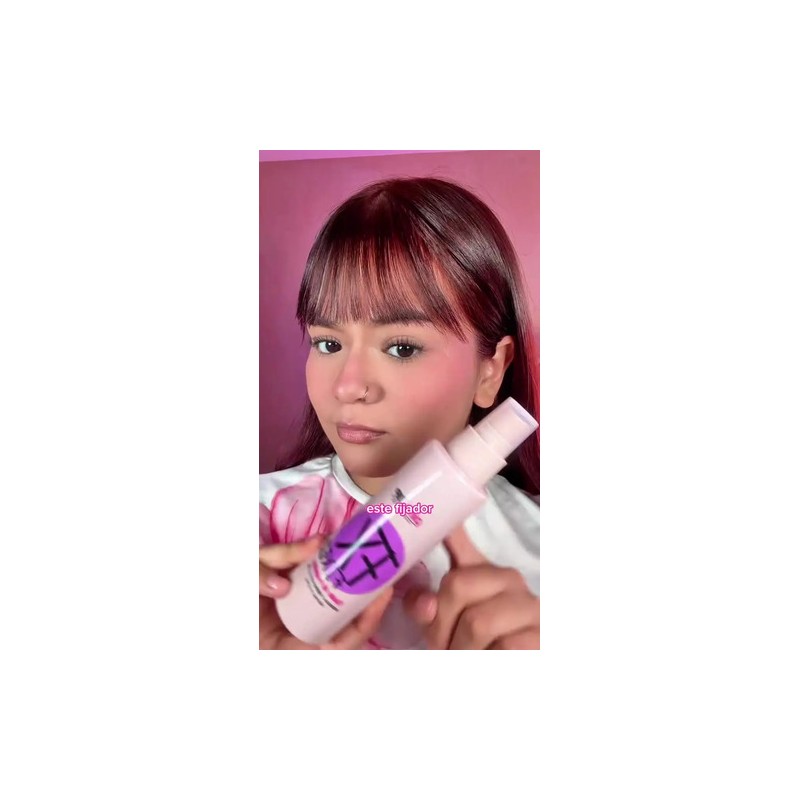 Fijador De Maquillaje Pink Up Fx Larga Duración
