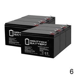 Mighty Max Battery 12V 8Ah GT Mini-E Scooter Battery - 6 Pack Brand Product