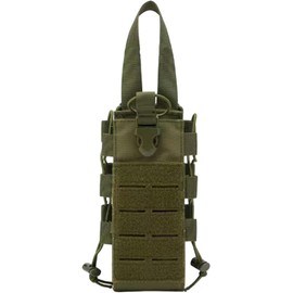 Bolsa de Botella de Agua Molle para Mochila, Soporte Ajustable para Botella Agua Molle, Portador hidratación para Viajes, Pesca, Caza, Senderismo, Bolsa al Aire Libre
