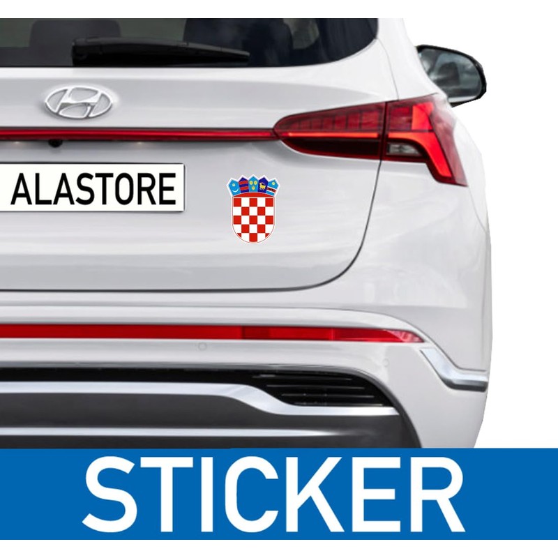outlaw-rats Croatia Sticker Flag – Car Motorcycle PC Quad Model