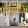 HOJLKLD Slide Bolt Gate Latch, 6 Inch 304 Stainless Steel