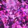 QUARKZMAN Holographic Coarse Glitter 3.5 oz/100 g Laser Purple Holographic