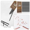 20 PCS Charcoal Sticks, 5-7mm Black Willow Charcoal, Drawing Tools