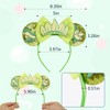 HAMUTH Mouse Ears Headband,Princess Tiana Ears for Women Girls Boys,Princess